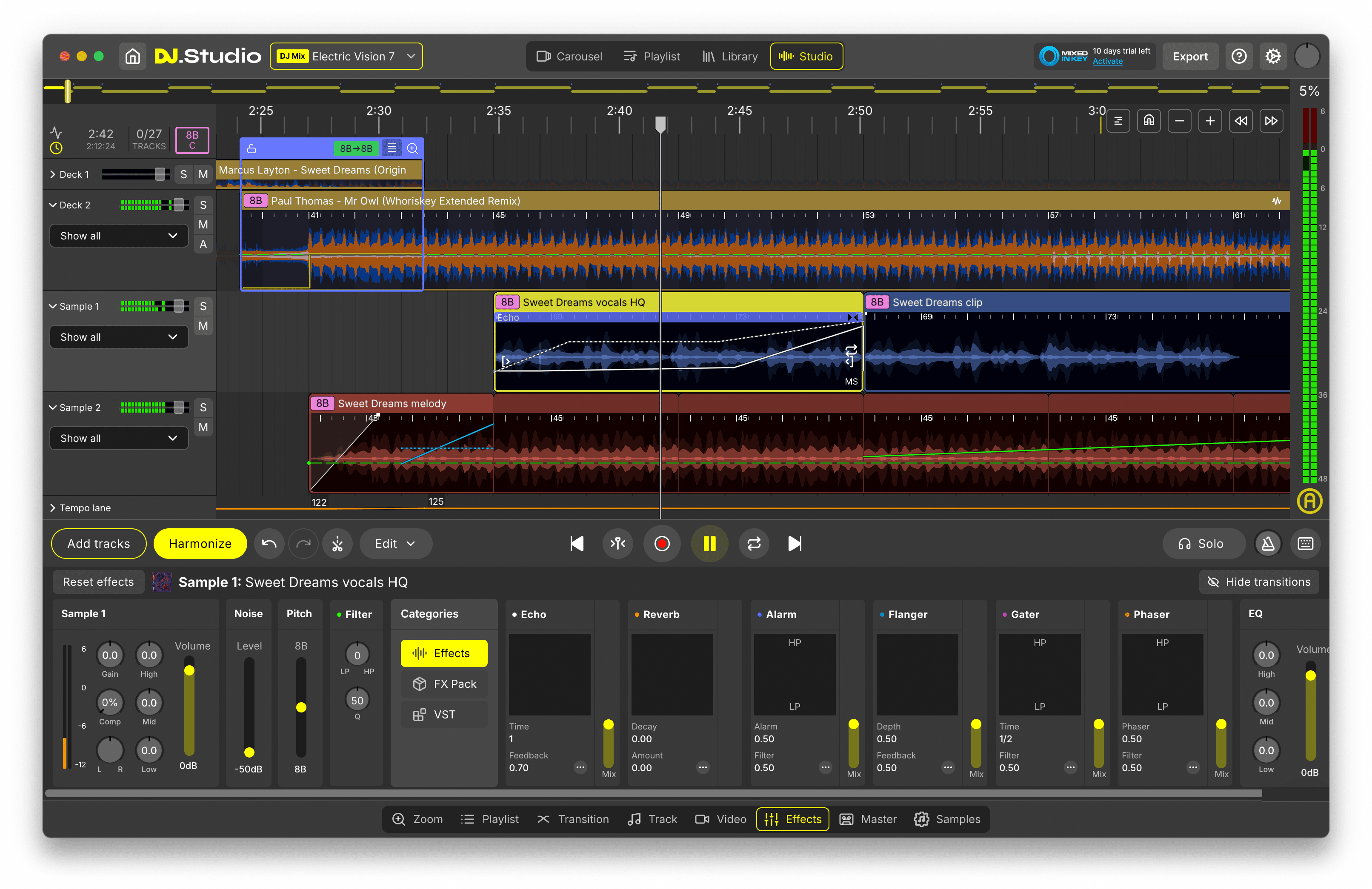 DJ.Studio Pro + Stems