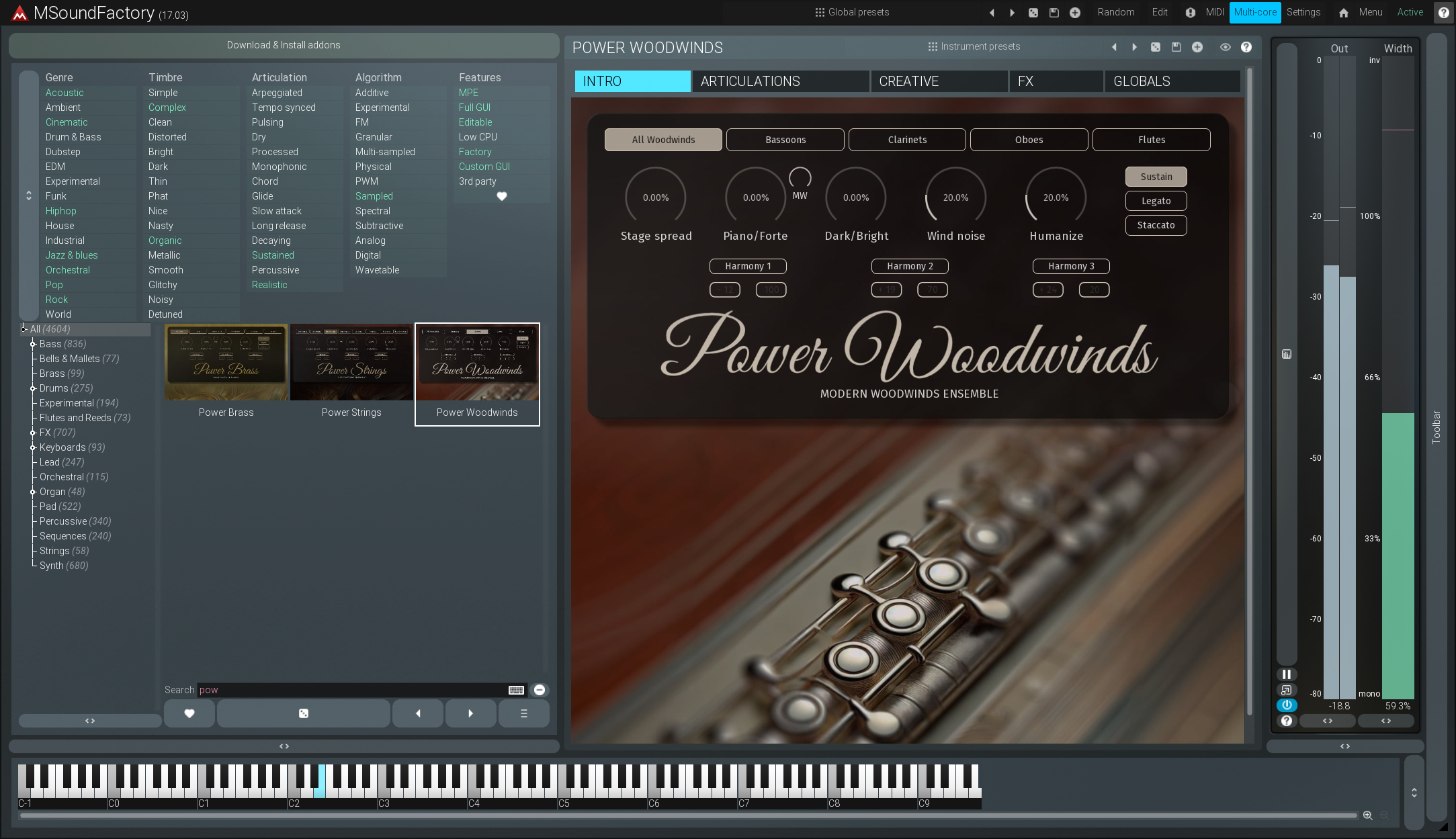 Melda PowerWoodwinds