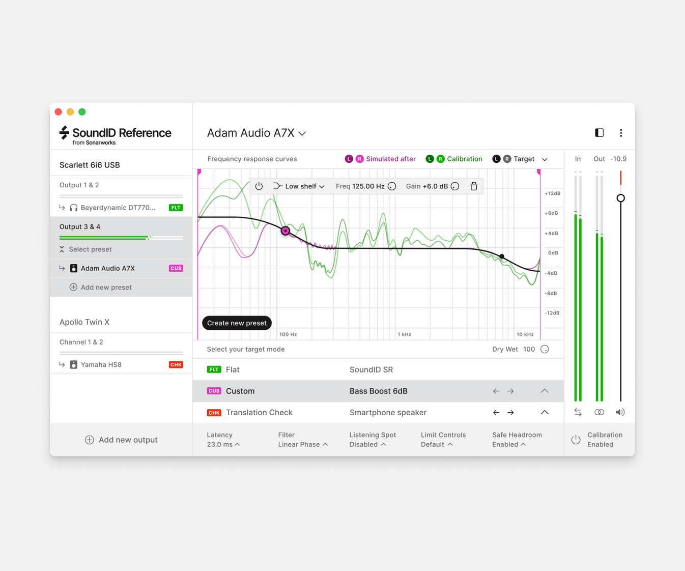 Upgrade Ref4 Headphone to SoundID for Headphones