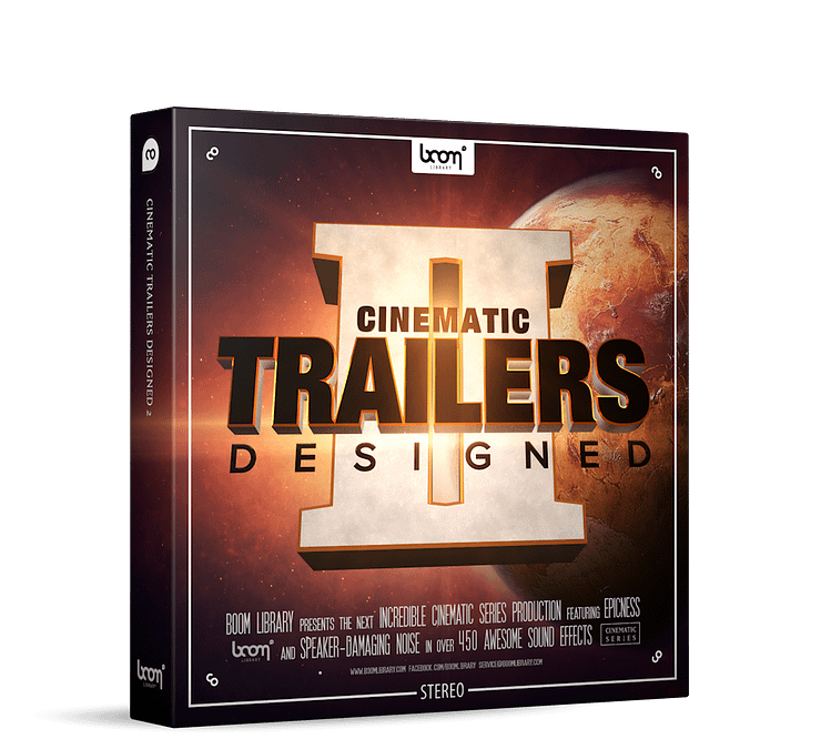 Boom Cinematic Trailers Designed 2 STEREO