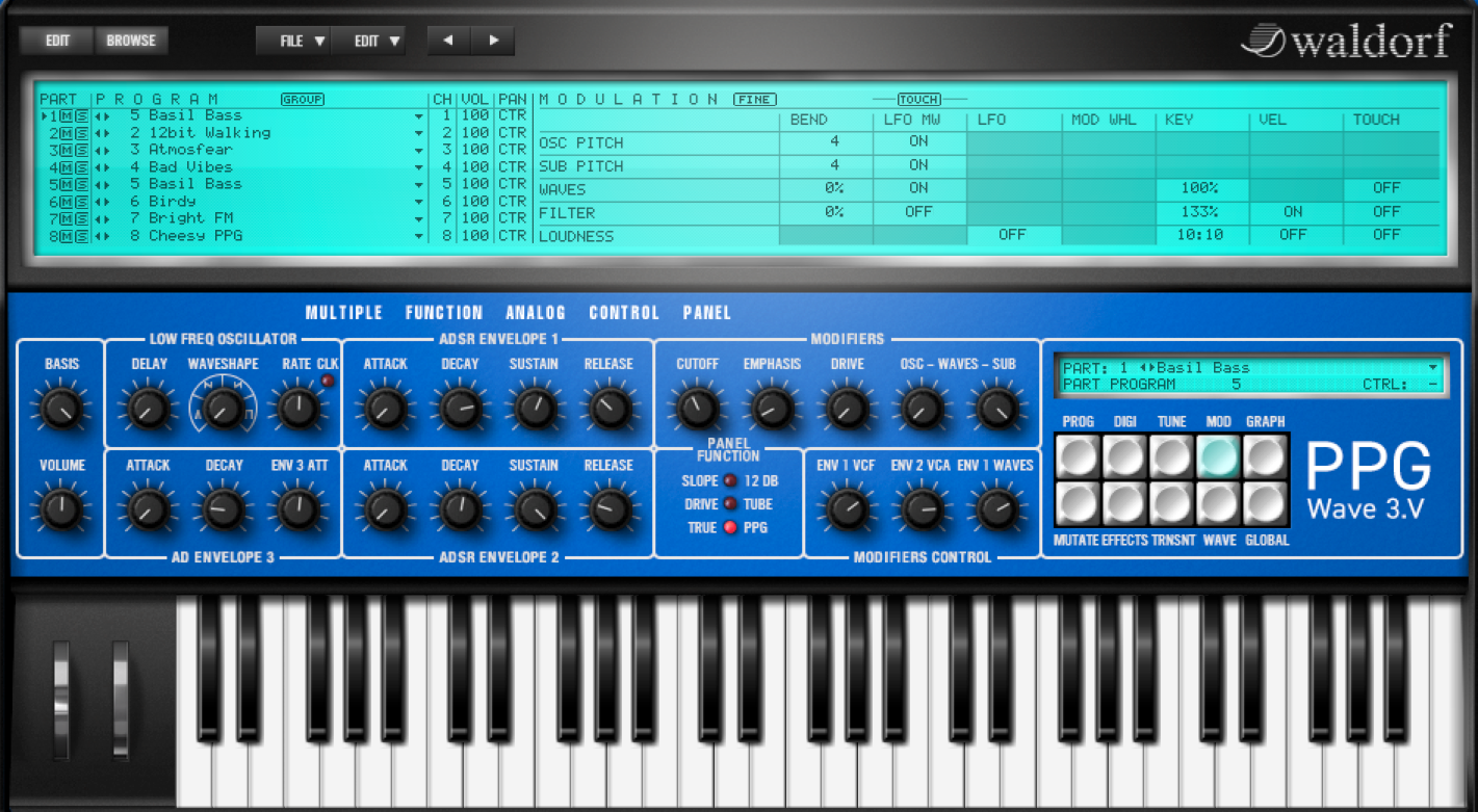 PPG Wave 3.V - Version 2.0