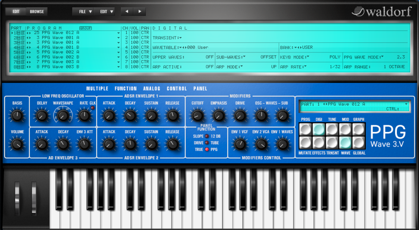 PPG Wave 3.V - Version 2.0