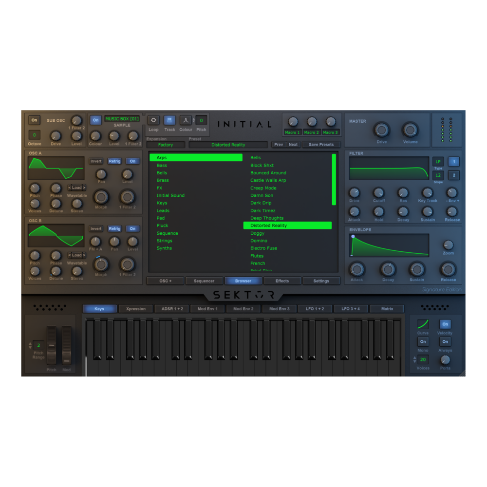 Initial Audio Sektor