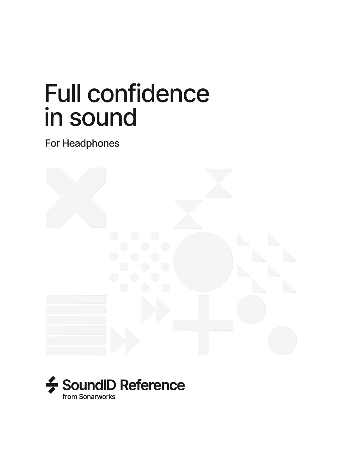 SoundID Reference for Headphones