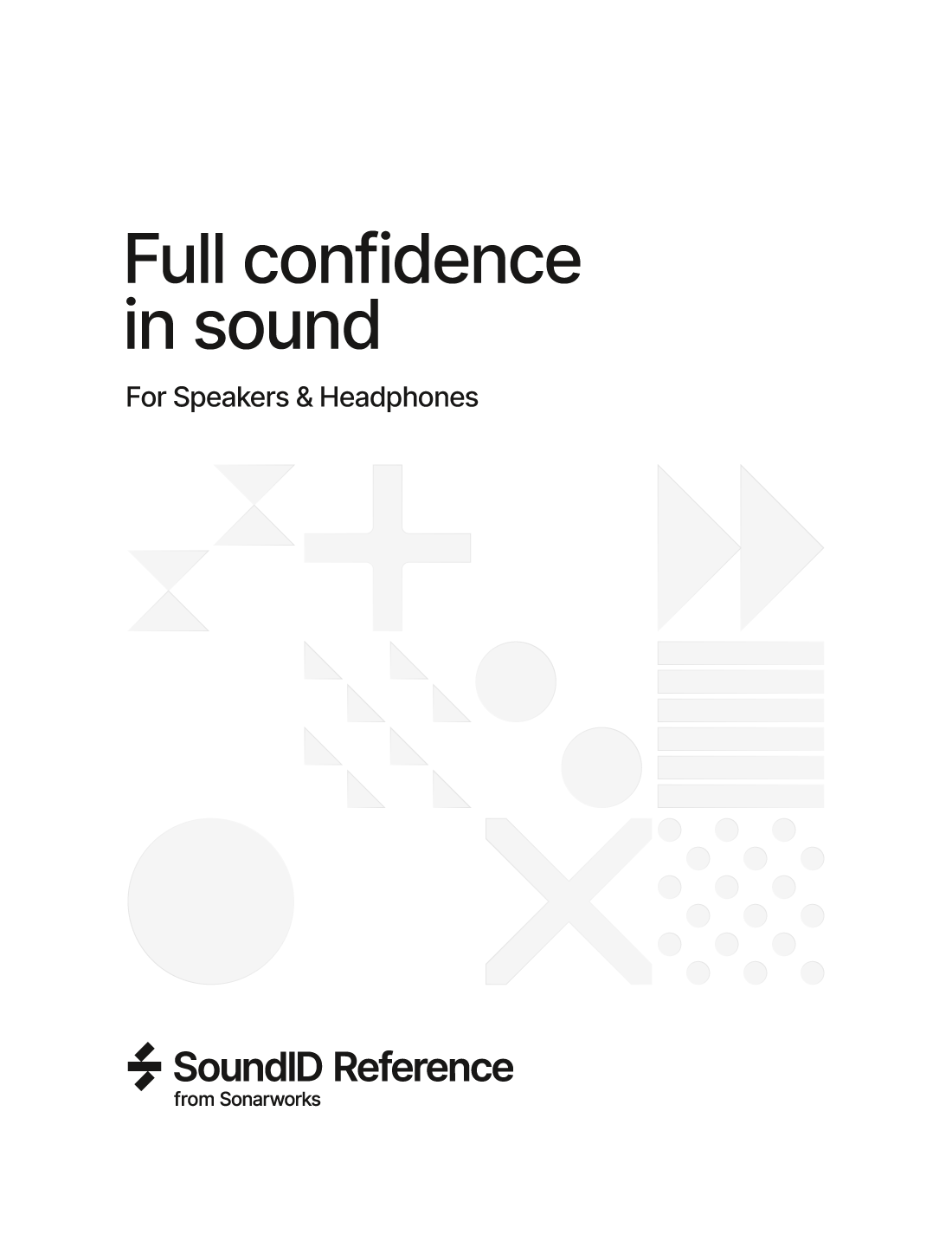 SoundID Reference for Speakers & Headphones