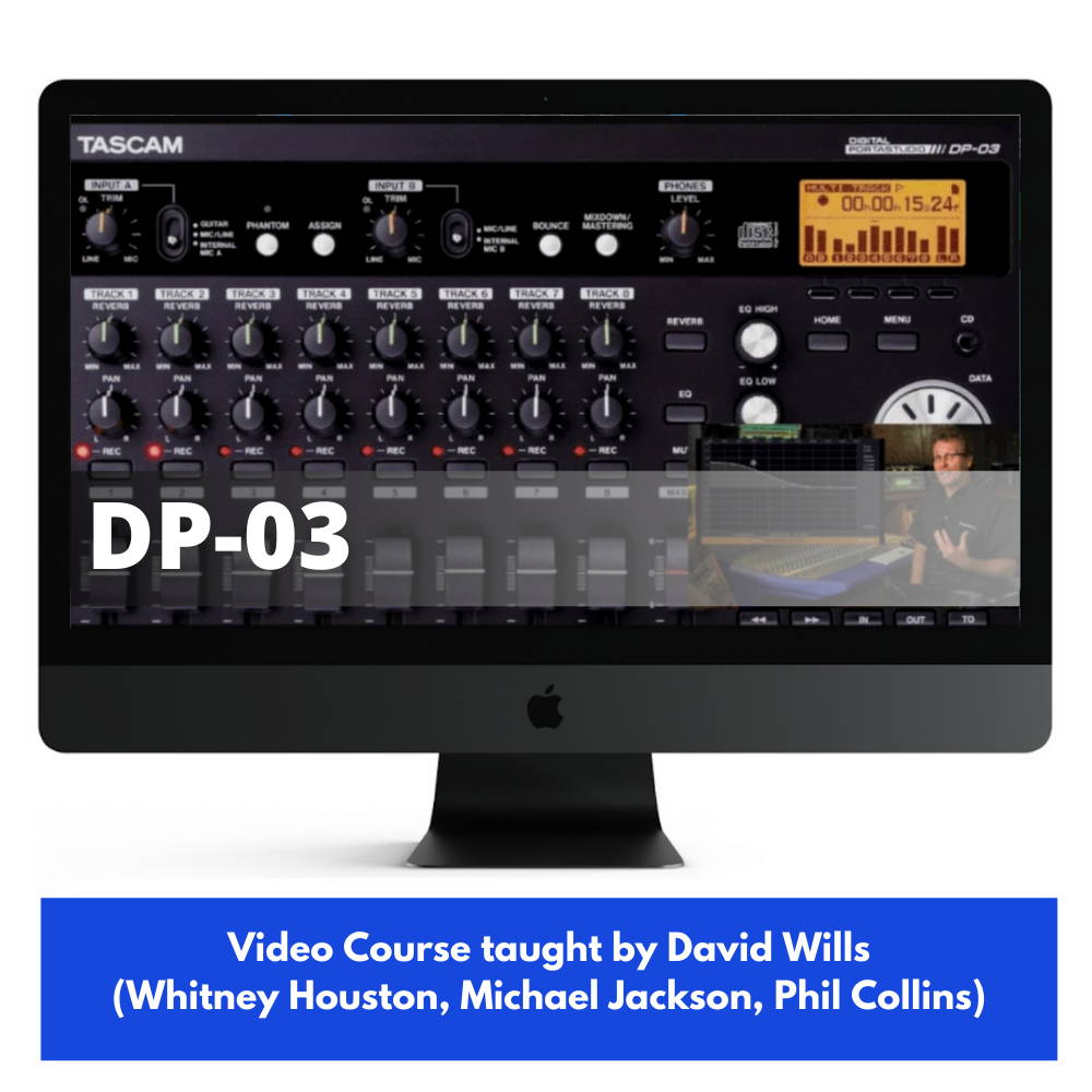 Tascam DP-03 Video Training Course