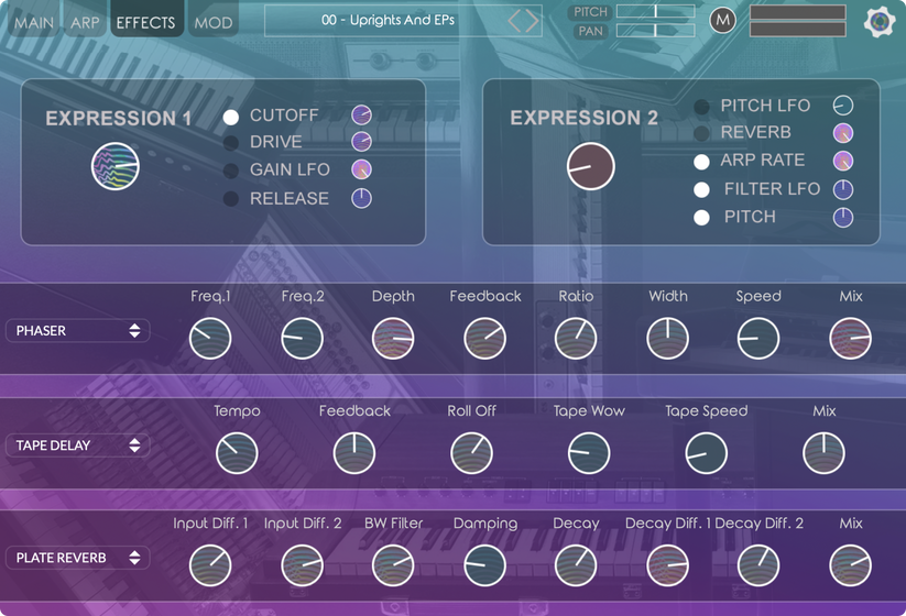 Nightfox Audio Uprights and EPs