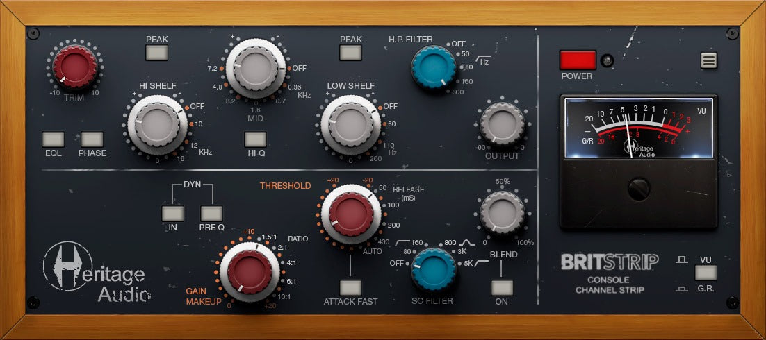 BRITSTRIP CONSOLE CHANNEL STRIP