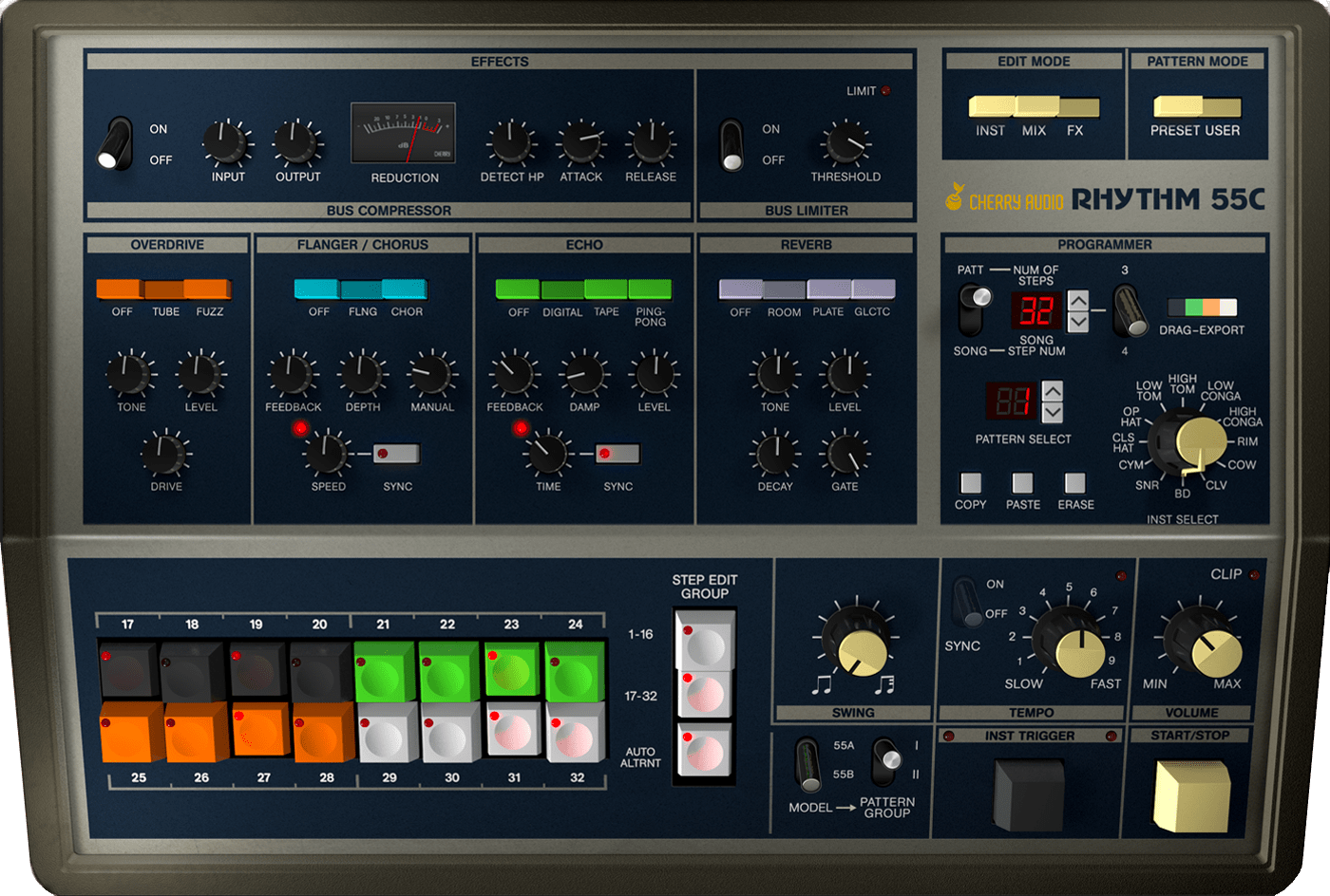 KR-55C Drum Machine