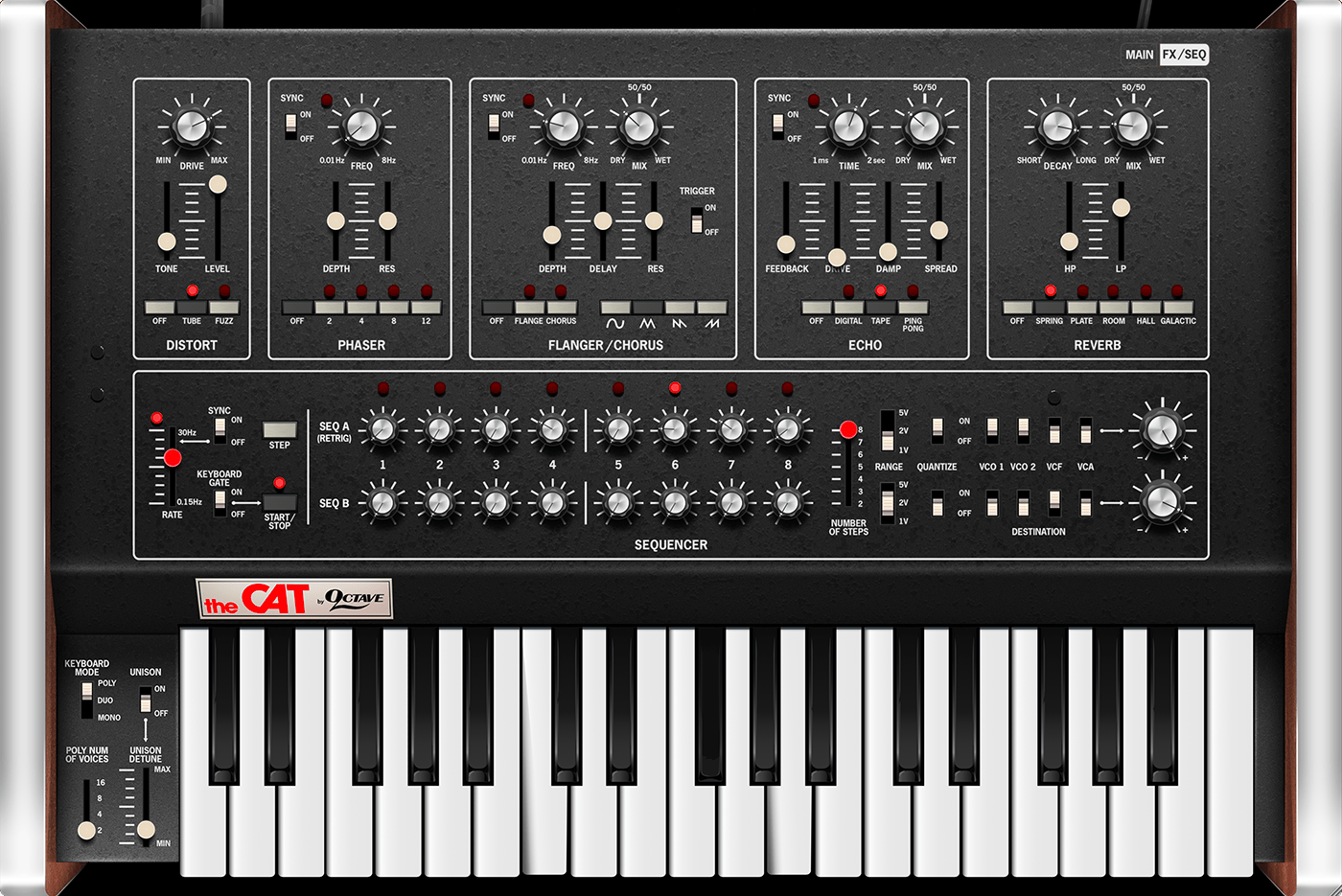 Octave Cat Synthesizer