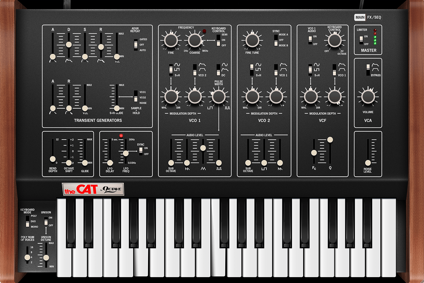 Octave Cat Synthesizer
