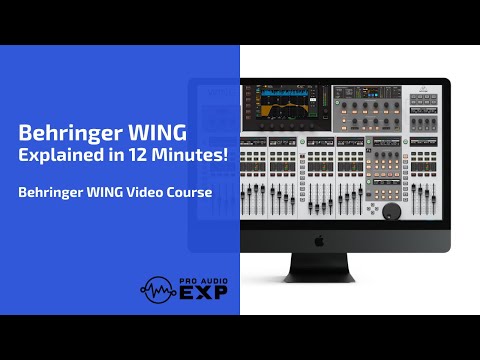 Behringer WING Video Training Course