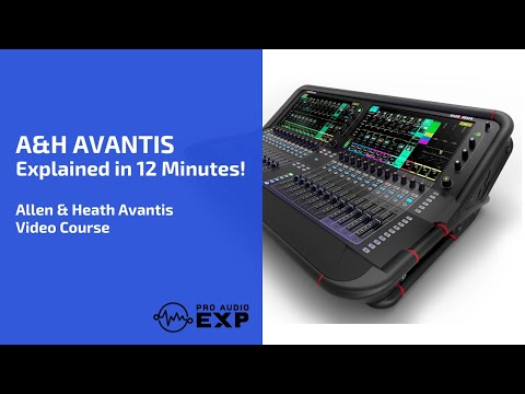 Allen & Heath Avantis Video Training Course