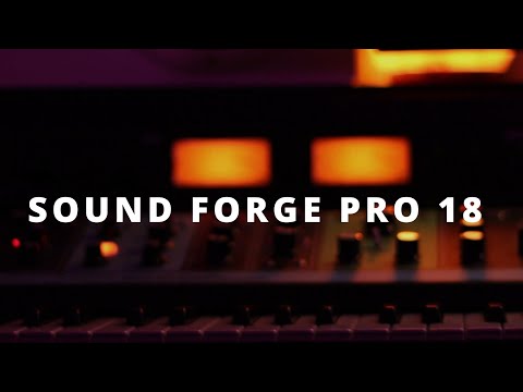 SOUND FORGE Pro 18