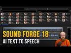 SOUND FORGE Pro 18