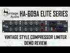 HA-609A DUAL MONO/STEREO COMPRESSOR/LIMITER