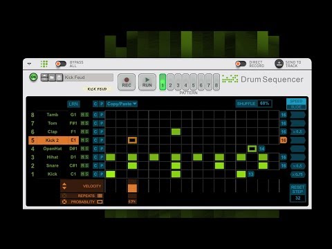 Drum Sequencer by Reason