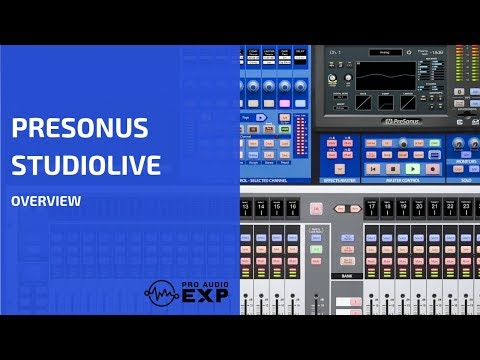 Presonus StudioLive Classic Video Training Course