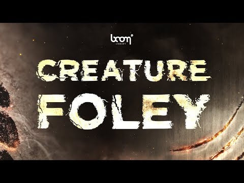 Boom Creature Foley BUNDLE
