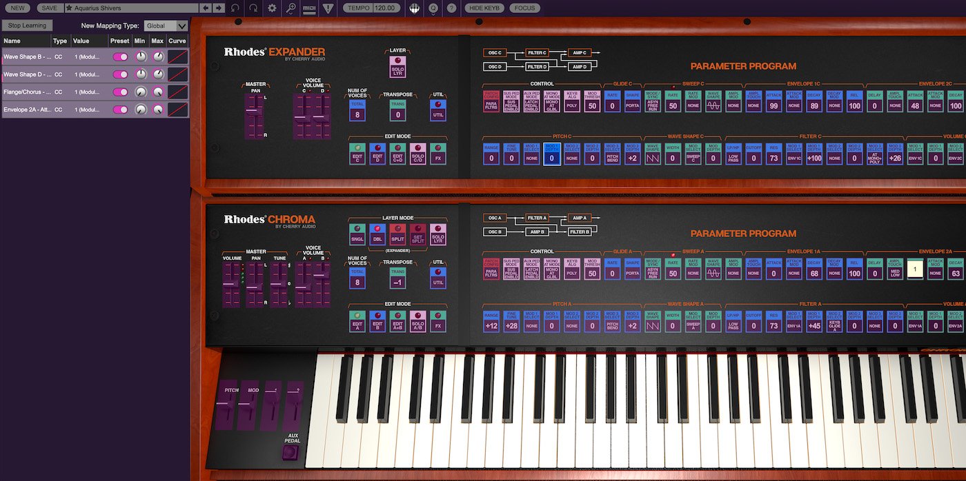 Rhodes Chroma Synthesizer