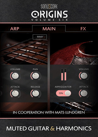 Sonuscore Origins Vol.6: Muted Guitar & Harmonics