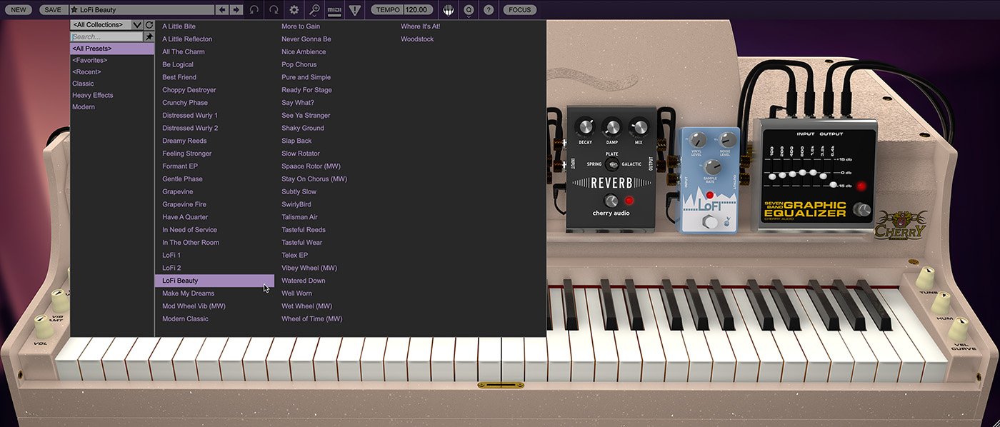 Wurlybird 140B Electric Piano