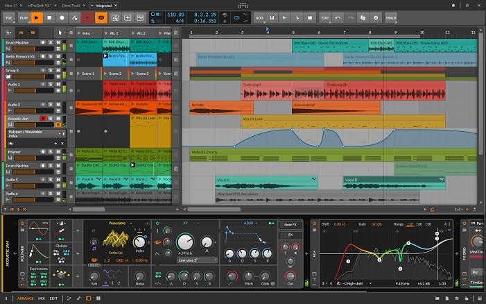 Bitwig Studio Upgrade From 16-Track