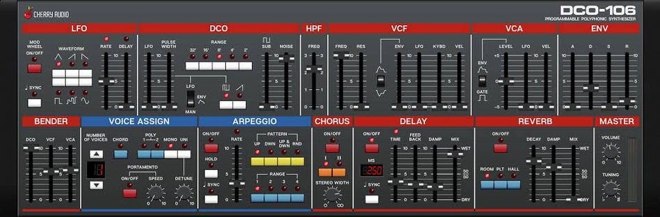 DCO-106 Polyphonic Synth
