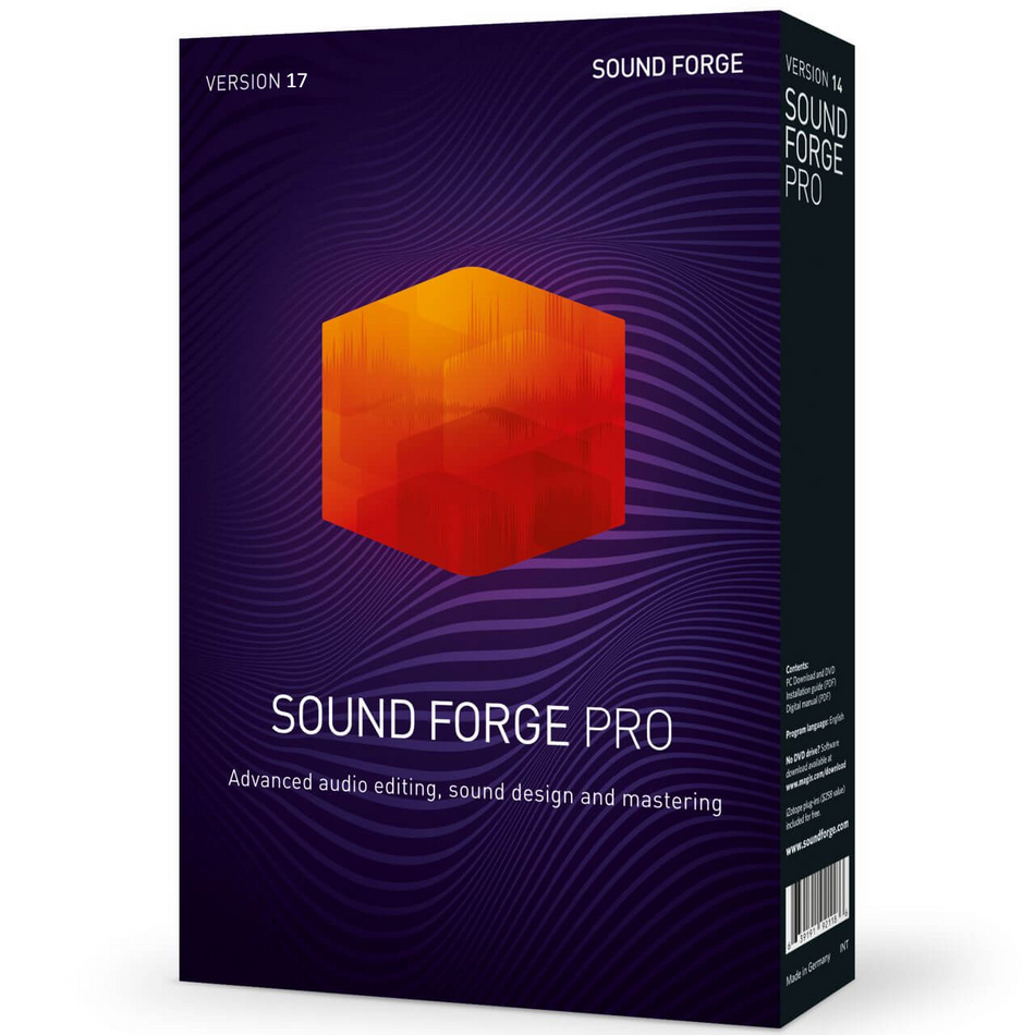 MAGIX SOUND FORGE Pro 17