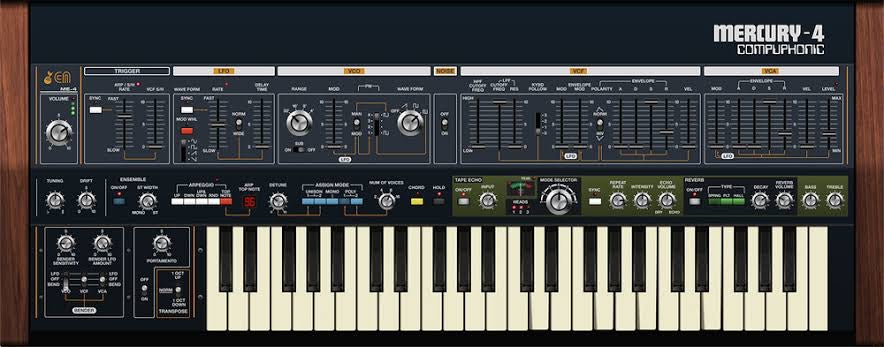Mercury-4 Synthesizer