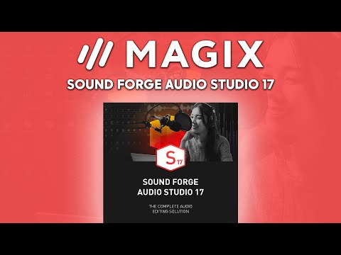 SOUND FORGE Audio Studio 17